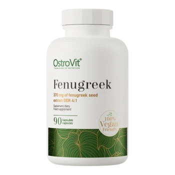OstroVit Fenugreek VEGE | Vaistinės Ožragės Sėklų Ekstraktas 370 mg 90 Kapsulių