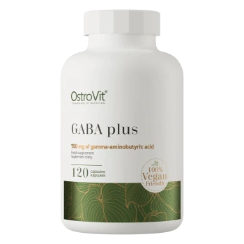 OstroVit GABA Plus VEGE | GABA 750 mg + Melatoninas 120 kapsulių