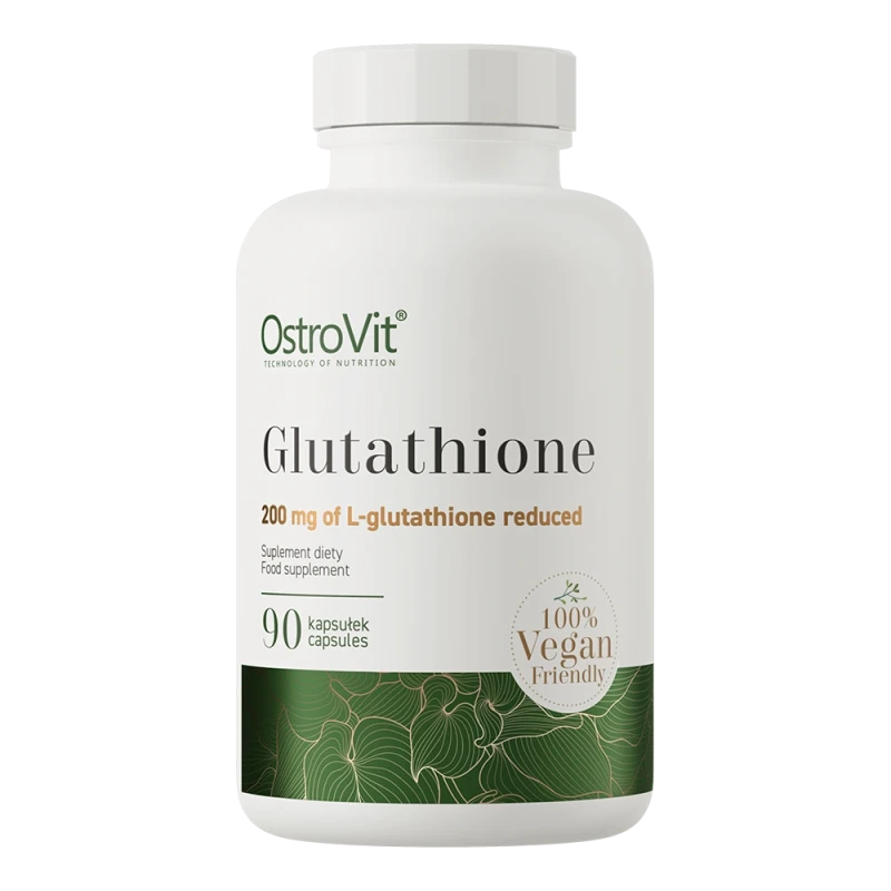 OstroVit Glutathione | Reduced L-Glutathione 200 mg 90 kapsulių