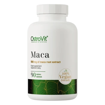 OstroVit Maca VEGE | Maka šaknies ekstraktas 500 mg 90 tablečių