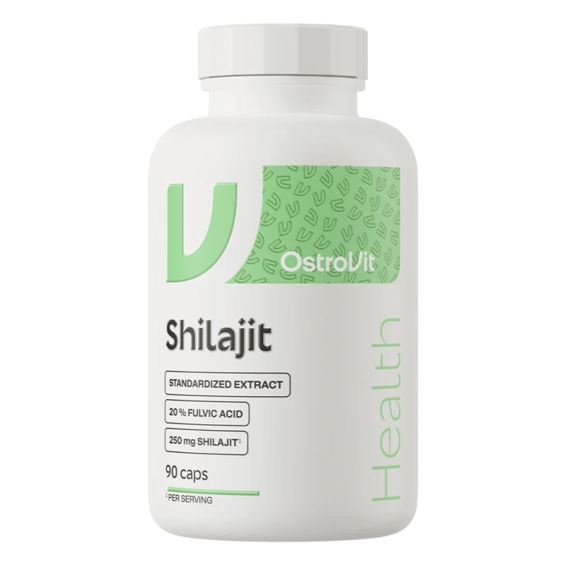 OstroVit Shilajit | Šiladžitas 250 mg 20% Fulvo rūgščių 90 kapsulių