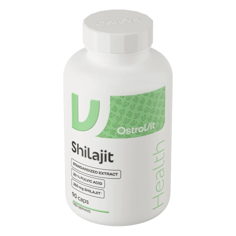 OstroVit Shilajit | Šiladžitas 250 mg 20% Fulvo rūgščių 90 kapsulių