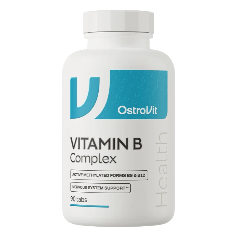 OstroVit Vitamin B Complex | B grupės vitaminų kompleksas 90 tablečių