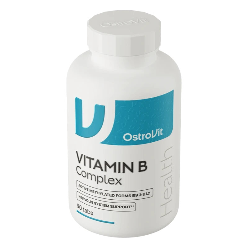 OstroVit Vitamin B Complex | B grupės vitaminų kompleksas 90 tablečių