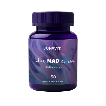Junovit Lipo NAD Complete | Liposominis NAD+ su niacinu 50 kapsulių