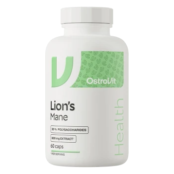 OstroVit Lion’s Mane VEGE | Ežu dižadatenės ekstraktas 60 kapsulių