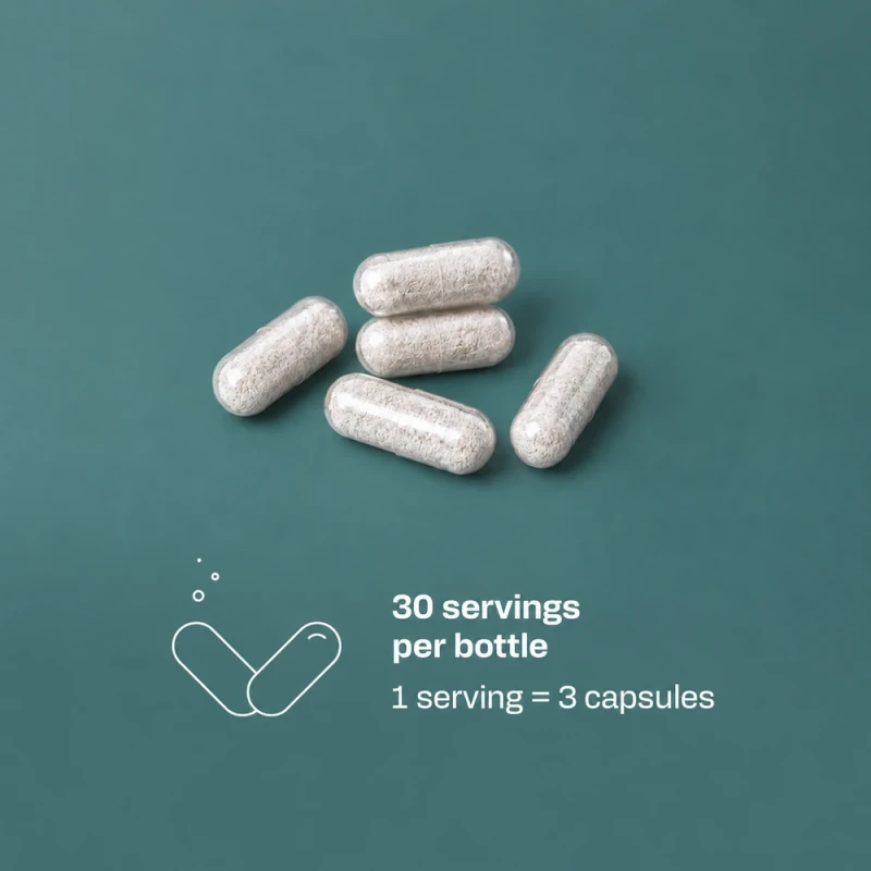 OstroVit Magnesium Glycinate | Magnija bisglicinatas 90 kapsulių
