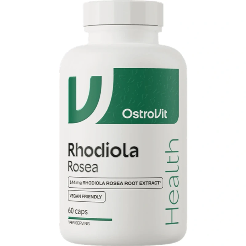 OstroVit Rhodiola Rosea | Rožinės rodiolos ekstraktas 60 kapsulių