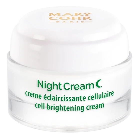 Mary Cohr 30 Day Night Brightening Cream | Šviesinantis naktinis kremas pigmentacijos mažinimui 50 ml