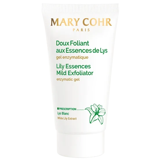 Mary Cohr Lily Essences Mild Exfoliator | Нежный энзимный пилинг для чувствительной и деликатной кожи 50 мл