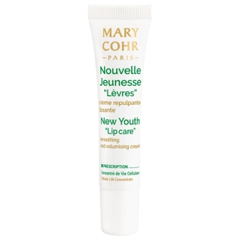 Mary Cohr New Youth Lip Care | Atkuriantis ir apimtį suteikiantis anti-senėjimo priemonė lūpoms 15 ml