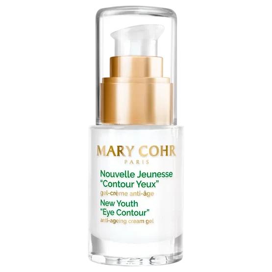 Mary Cohr New Youth “Eye Contour” | Atjauninamasis ir išlyginantis anti-senėjimo kremas-gelis akių zonai 15 ml