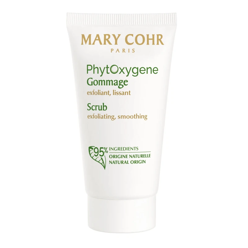 Mary Cohr PhytOxygene Gommage | Dvigubos veiklos šveitiklis veidui blunkiai ir pavargusiai odai 50 ml