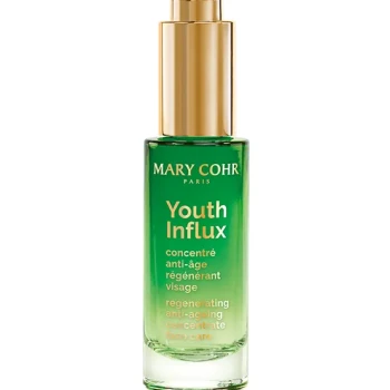 Mary Cohr Youth Influx | Intensyviai atnaujinantis ir odą užpildantis priešraukšlių veido serumas 30 ml