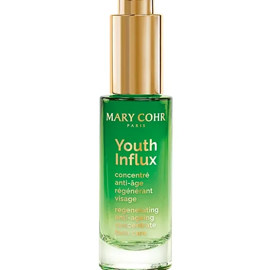 Mary Cohr Youth Influx | Intensyviai atnaujinantis ir odą užpildantis priešraukšlių veido serumas 30 ml