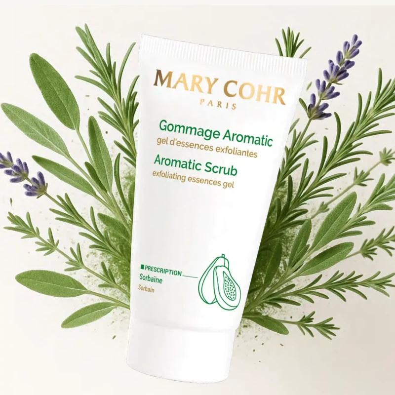 Mary Cohr Aromatic Scrub | Двойной отшелушивающий скраб для лица с эфирными маслами 50 мл
