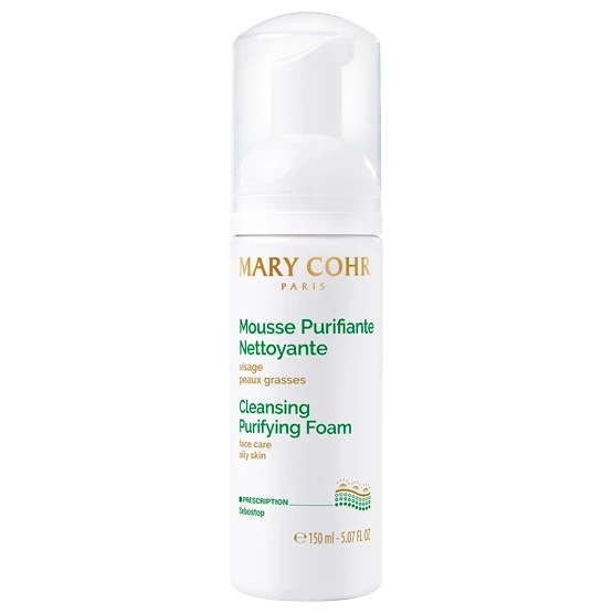 Mary Cohr Cleansing Purifying Foam | Очищающая и регулирующая себум пенка для лица для жирной кожи 150 ml