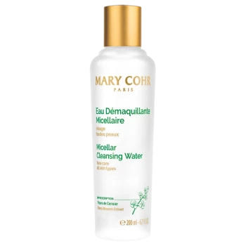 Mary Cohr Micellar Cleansing Water | Švelnus micelinis vanduo veidui ir akių dekoratyvinei kosmetikai pašalinti 200 ml