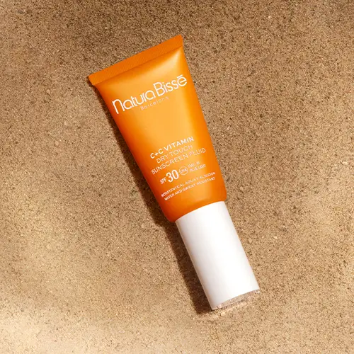 Natura Bissé C+C Vitamin SPF 30 Dry Touch Sunscreen Fluid | Anti-senėjimo apsauginis SPF 30 saulės skystis su vitaminu C 30 ml