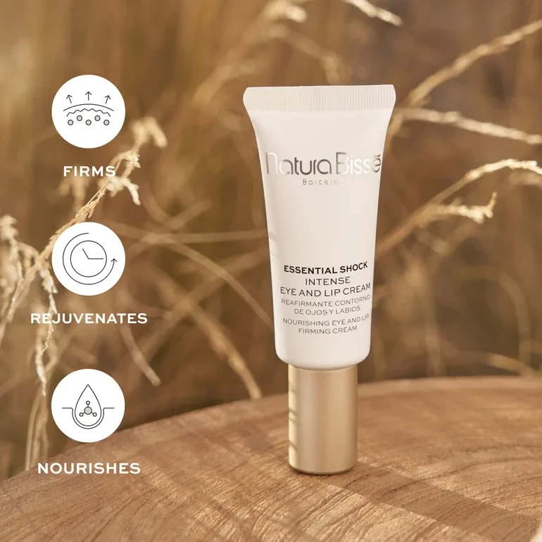Natura Bissé Essential Shock Intense Eye and Lip Cream | Intensyviai maitinantis ir stiprinantis akių bei lūpų kontūro kremas 15 ml