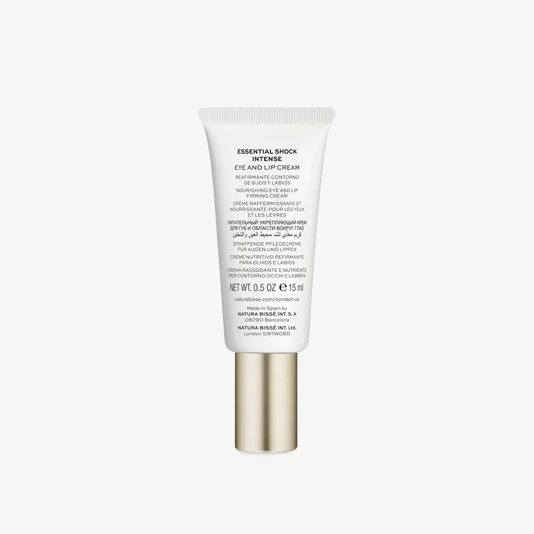 Natura Bissé Essential Shock Intense Eye and Lip Cream | Intensyviai maitinantis ir stiprinantis akių bei lūpų kontūro kremas 15 ml