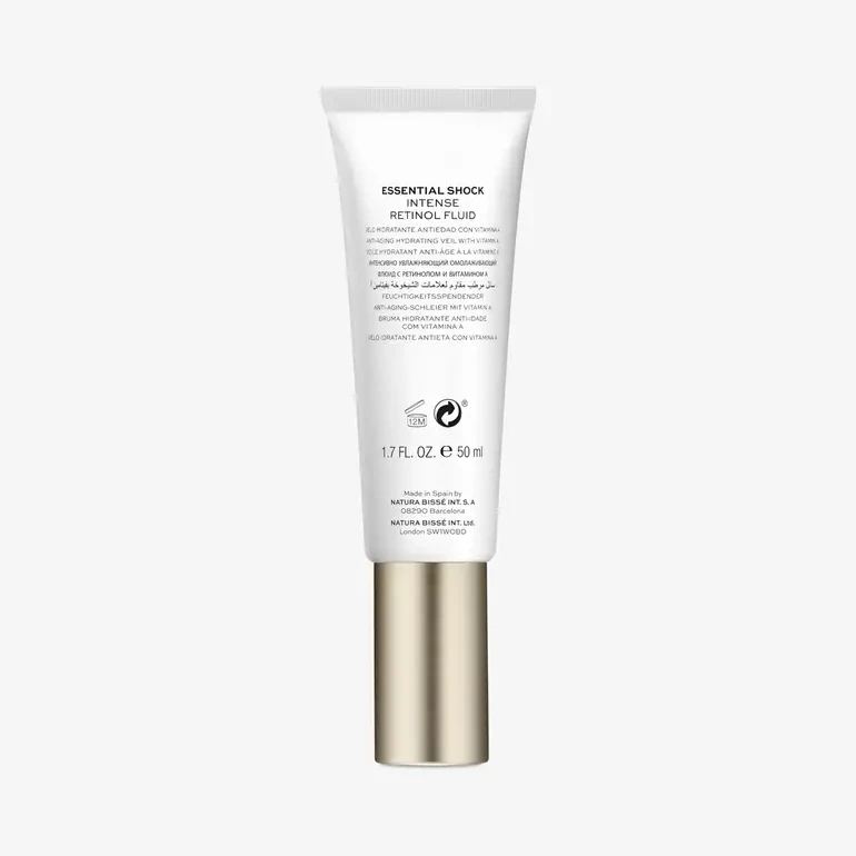Natura Bissé Essential Shock Intense Retinol Fluid | Priešraukšlinis drėkinamasis retinolio fluidas 50 ml