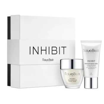 Natura Bissé Limited Edition Inhibit Lift Set | Priešsenėjimo liftingo dovanų rinkinys veidui, kaklui ir dekoltė zonai