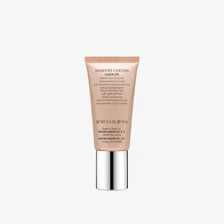 Natura Bissé Mini Diamond Cocoon Sheer Eye | Švytinantis priešraukšlinis paakių kremas su tonizuojančiu efektu 10 ml