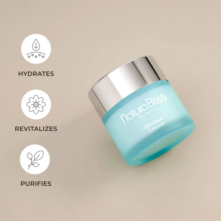 Natura Bissé Oxygen Cream | Valomas ir drėkinamoji veido kremas su deguonimi 75 ml