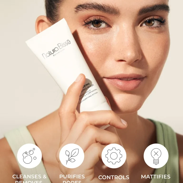 Natura Bissé Stabilizing Cleansing Mask | Очищающая маска для лица и ежедневный очищающий средство от пор и несовершенств 75 мл