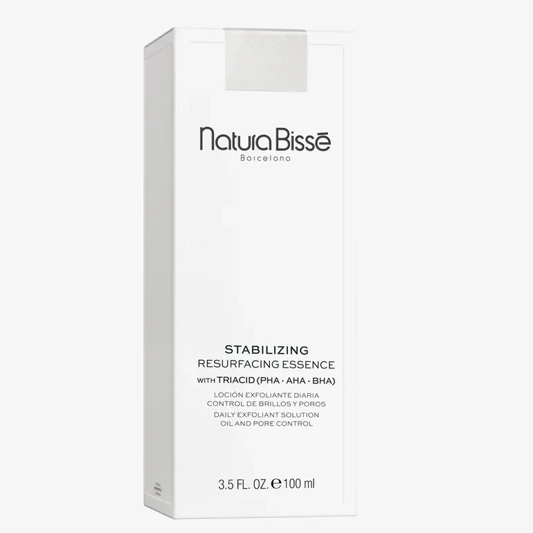 Natura Bissé Stabilizing Resurfacing Essence | Exfoliuojantis veido tonikas su PHA, AHA ir BHA riebalų ir porų kontrolei 100 ml