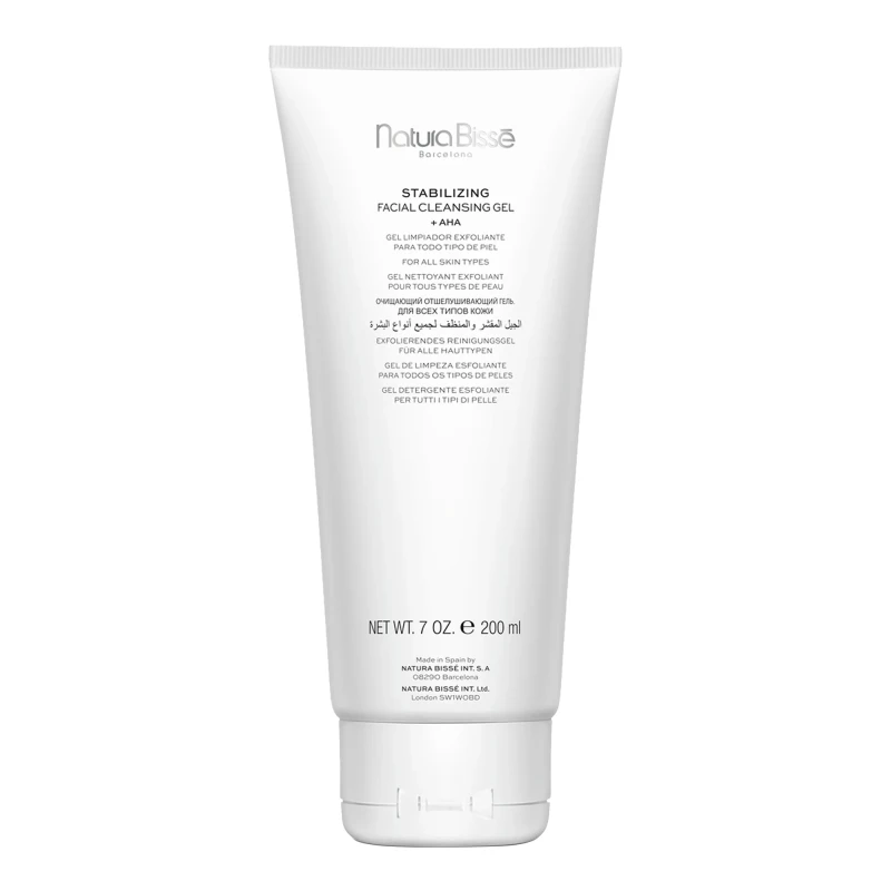 Natura Bissé Stabilizing Facial Cleansing Gel With AHA + PHA | Отшелушивающий очищающий гель для лица с AHA и PHA, 200 мл