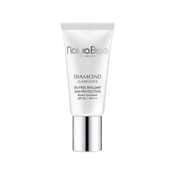 Natura Bissé Diamond SPF 50 PA+++ Oil-Free Brilliant Sun Protection | Šviesinantis toninis veido saulės kremas SPF 50 PA+++ 30 ml