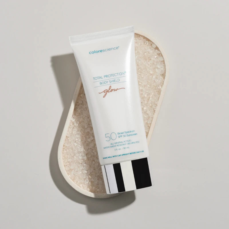 Colorescience Total Protection® Body Shield Glow SPF 50 | Mineralinis SPF kūnui su spindesio efektu 90 ml