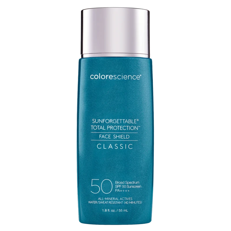 Colorescience Sunforgettable® Face Shield Classic SPF50 | Минеральный солнцезащитный крем для лица с универсальным тоном 55 мл