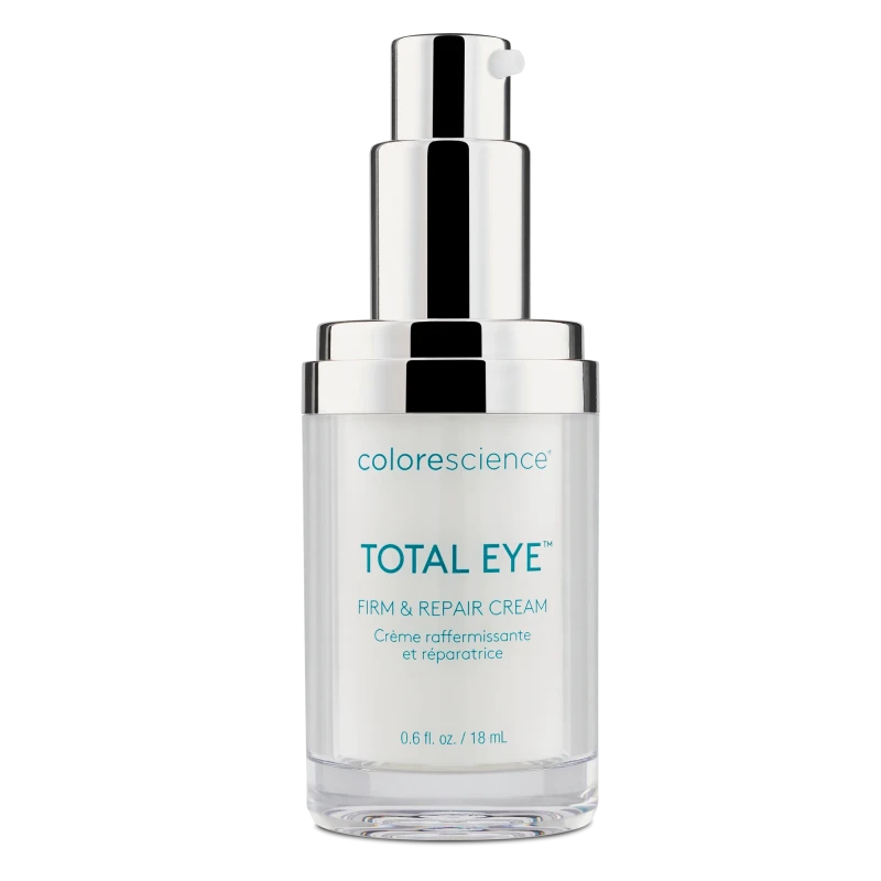 Colorescience Total Eye® Firm & Repair Cream | Stangrinamasis paakių kremas su peptidais ir kofeinu 18 ml