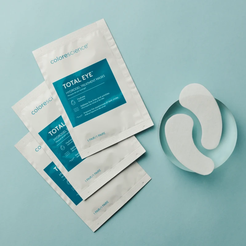 Colorescience Total Eye® Hidrogelio paakių kaukės | Hidrogels akių zonai 12 porų