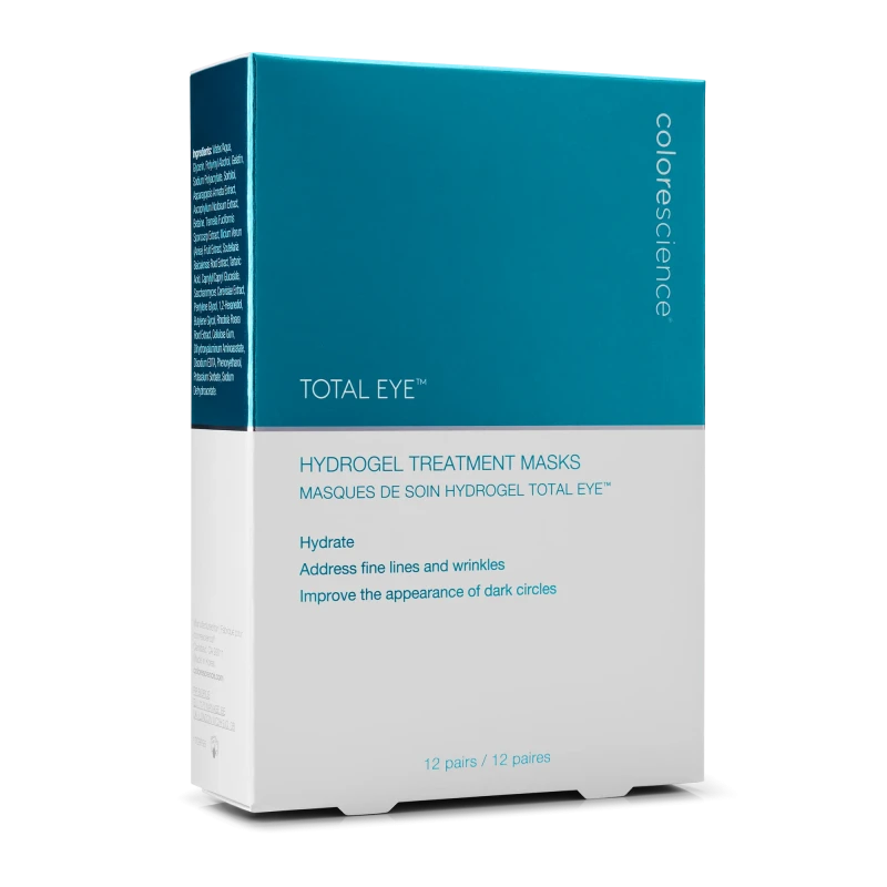 Colorescience Total Eye® Hidrogelio paakių kaukės | Hidrogels akių zonai 12 porų