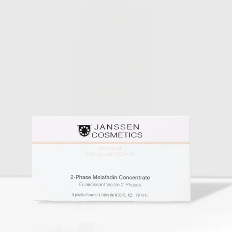 Janssen 2 Phase Melafadin Concentrate | Intensyvus koncentratas pigmentacijai 4 x 10 ml