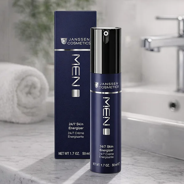 Janssen Cosmetics 24/7 Skin Energizer | Anti-age veido kremas vyrams, 50 ml