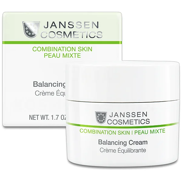 Janssen Cosmetics Balancing Cream | Matizuojantis kremas mišriai odai, 50 ml