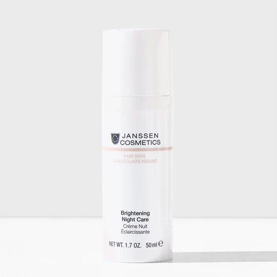 Janssen Brightening Night Care | Осветляющий ночной крем от пигментации 50 мл