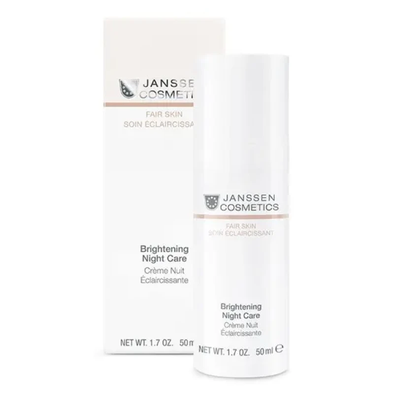 Janssen Brightening Night Care | Šviesinantis naktinis kremas pigmentacijai 50 ml