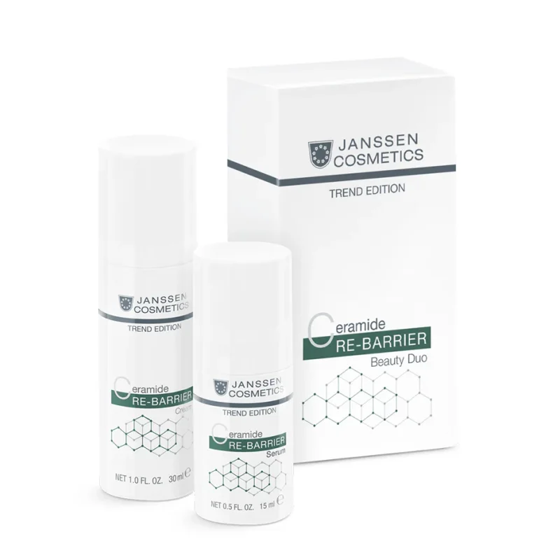 Janssen Ceramide RE-BARRIER Duo | Набор для восстановления барьера кожи с керамидами 15 мл + 30 мл