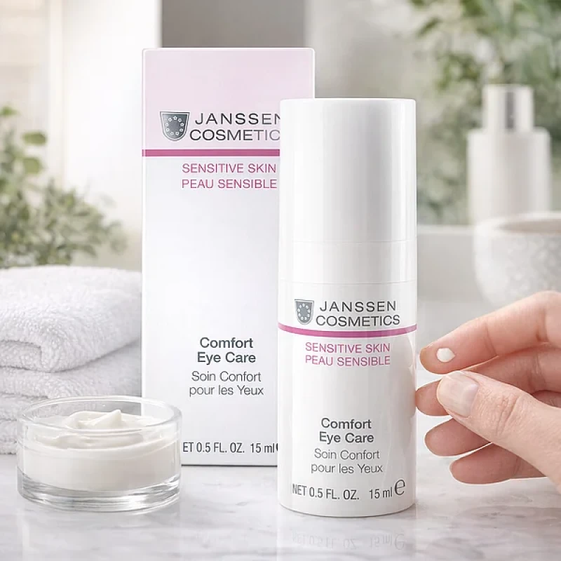 Janssen Cosmetics Comfort Eye Care | Akių kremas jautriai odai, 15 ml