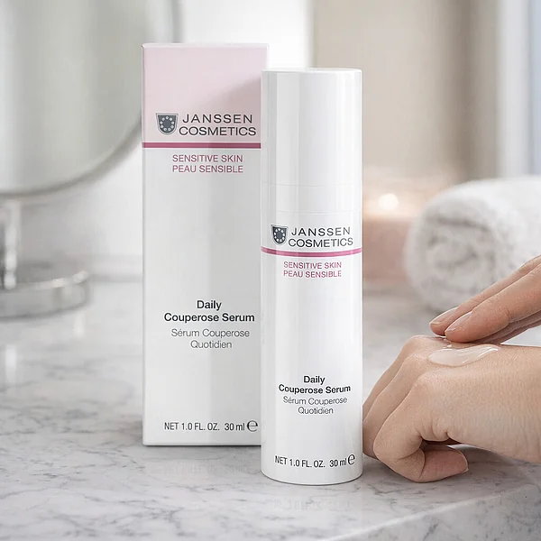 Janssen Cosmetics Daily Couperose Serum | Сыворотка для чувствительной кожи, 30 мл