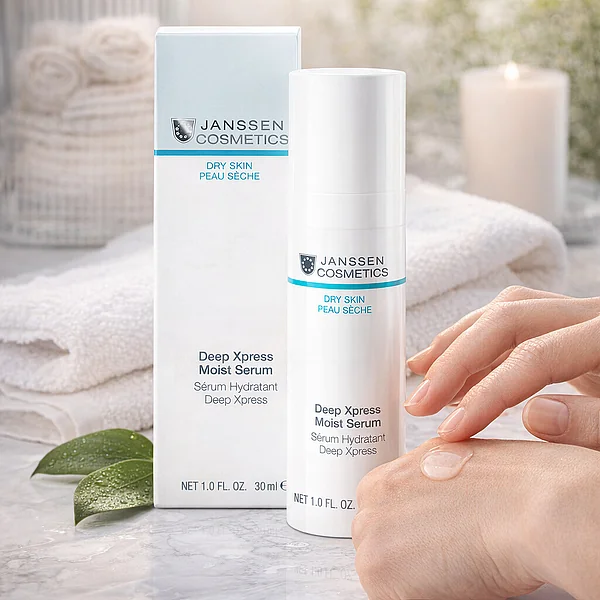 Janssen Cosmetics Deep Xpress Moist Serum | Intensyviai Drėkinantis Serumas, 30 ml