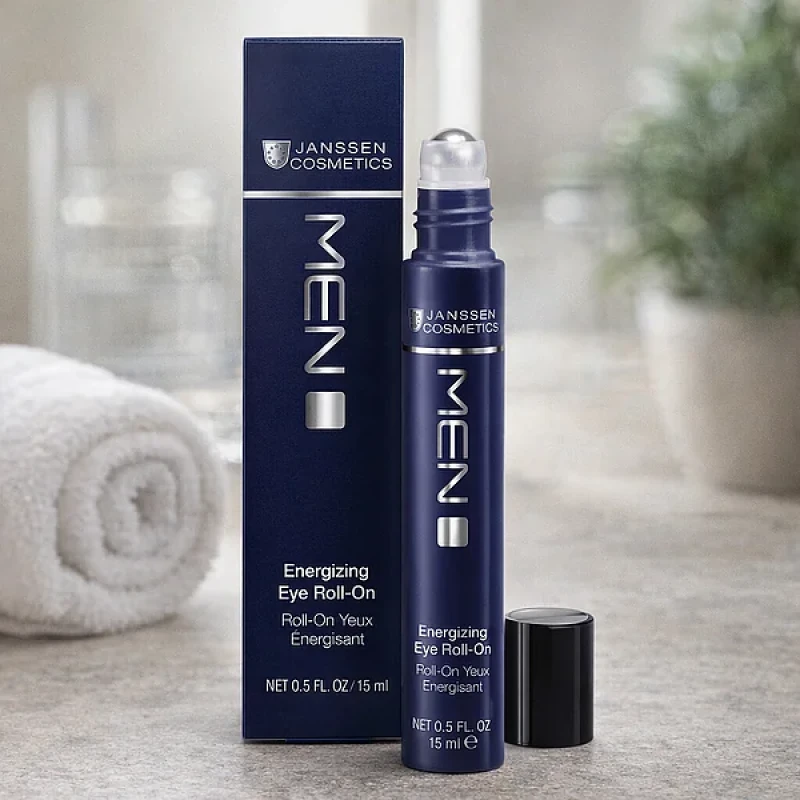 Janssen Cosmetics Energizing Eye Roll-On | Gaivinantis akių rutuliukas vyrams, 15 ml