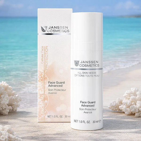 Janssen Face Guard Advanced SPF30 | Lengvas tekstūros apsauginis kremas nuo saulės SPF30 30 ml