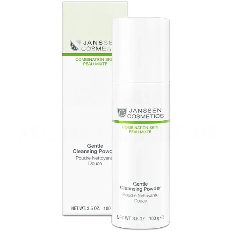 Janssen Cosmetics Gentle Cleansing Powder | Valomas pudra mišriai odai, 100 g